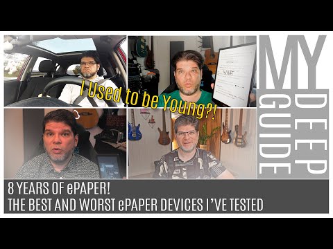 8 Years of ePaper | The Best and Worst Devices I've Tested
