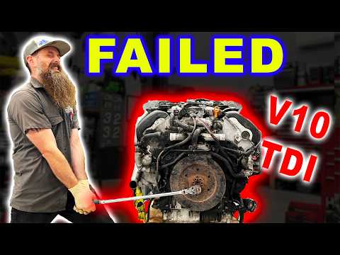 SHOCKING V10 TDI VW Engine FAILURE ~ The Most Complex VW Engine EVER!
