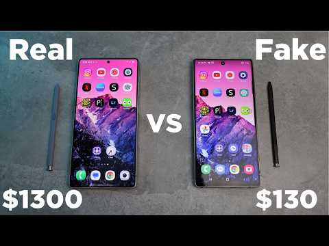 Fake Galaxy S25 Ultra BETTER than the REAL???