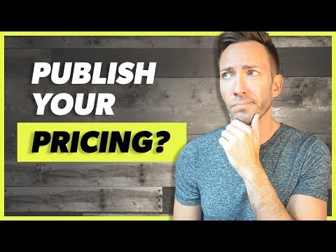 Should You Put Prices on Your Website?