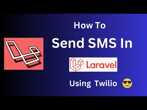 Send SMS in Laravel using Twilio | Laravel Twilio | SMS in Laravel