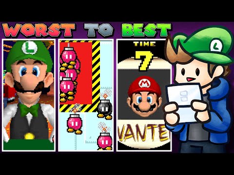 I Rank Every Mario 64 DS Minigame