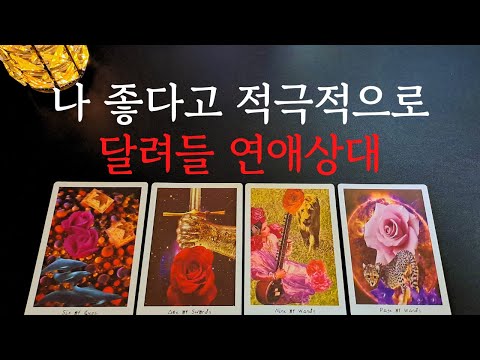 [타로/연애운] 🔥나 좋다고 곧 달려들 나의 다음 연인💗상대방 외모 성격 특징 만남의계기🌹썸 짝사랑 재회 솔로 고백 연락 타로💖