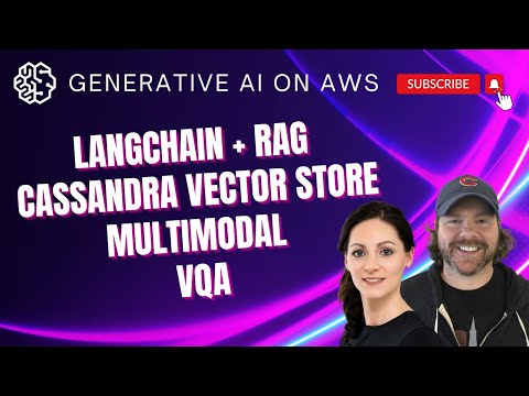 LangChain + RAG + Cassandra Vector Store + Multimodal Visual Question Answer