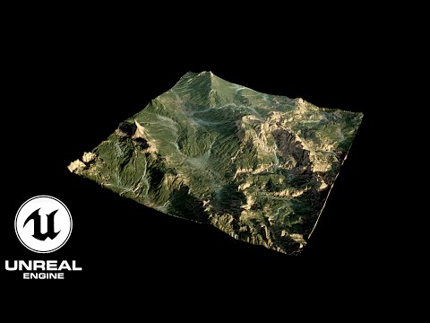 Easy Way To Create Realistic Landscape In Unreal Engine 5....