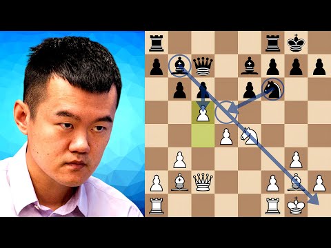 Ding Liren's Catalan Breaks Vidit Gujrathi in 18* Moves