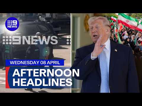 Last-minute US-Iran ceasefire; Former SAS soldier now prison inmate | 9 News Australia