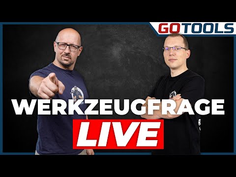 16.12.25 um 17:30  Uhr  Die Werkzeugfrage LIVE - wir beantworten open end alle Eure Fragen.