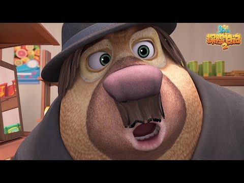 探险日记 🏪 超市大战 | Boonie Bears | 圣诞快乐合集