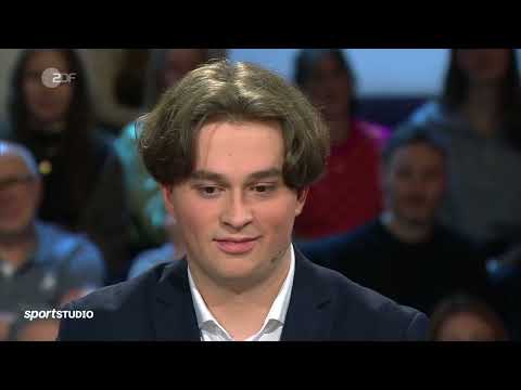 Vincent Keymer im Sportstudio