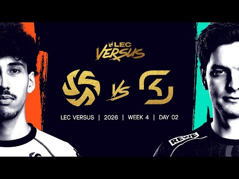 SHFT vs SK | 2026 LEC Versus - Week 4 Day 2 | Shifters vs SK Gaming