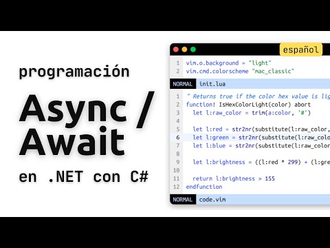 Programación asíncrona con .NET (C#)