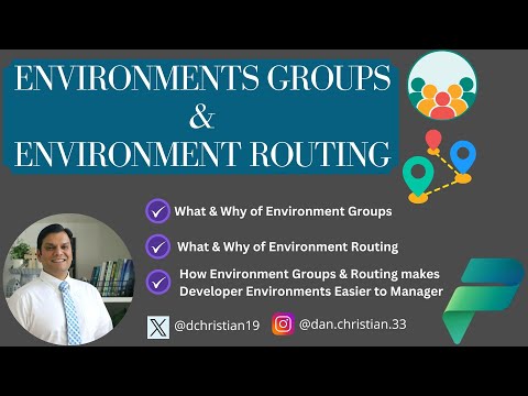 Power Platform Environment Groups & Routing