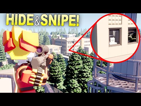 HIDE and SNIPE is the Hardest Version of Hide and Seek We've Played.