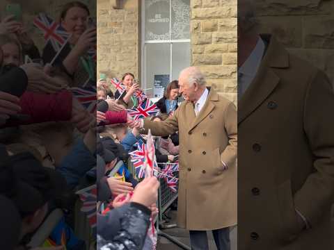 The King visits Lancashire!