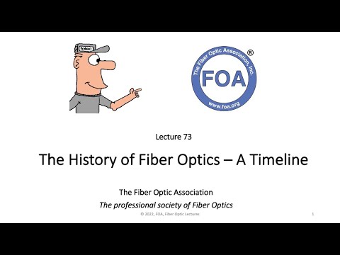 The History Of Fiber Optics