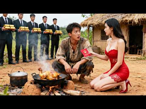 穷小伙带着婚书下山寻妻，原本只打算娶一个，没想到三个绝世美女都对他一见钟情，小伙只好全都笑纳！从此人生逆天翻盘，财富爱情双收！#逆襲 #情感 #爽劇