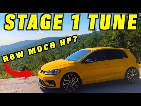 How Much Horsepower Does a Tune Add? ~ Stage 1 Tuning Golf R