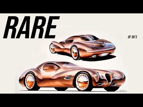 Crazy Concept Cars Of The 1990s!