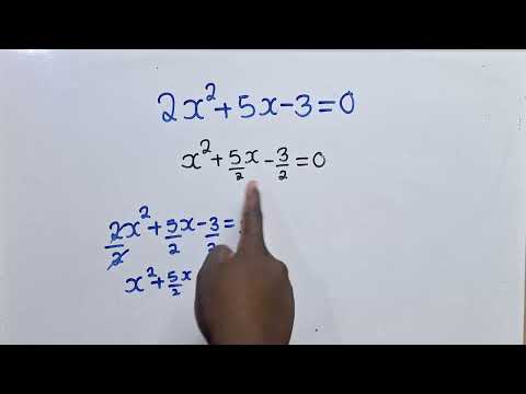 Three Methods || Completing the square || Quadratic Formula || Factorization