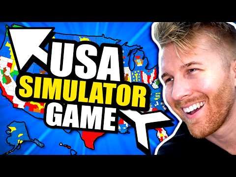 I Made A USA Simulator Game... (Battle Royale Until 1 State is Left)