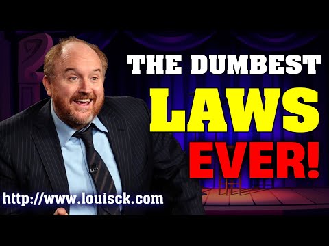 Louis CK – The Most Ridiculous Laws Ever Made | Savage Stand-Up Comedy