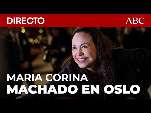 🔴 DIRECTO | Rueda de prensa de MARÍA CORINA MACHADO en su LLEGADA a OSLO