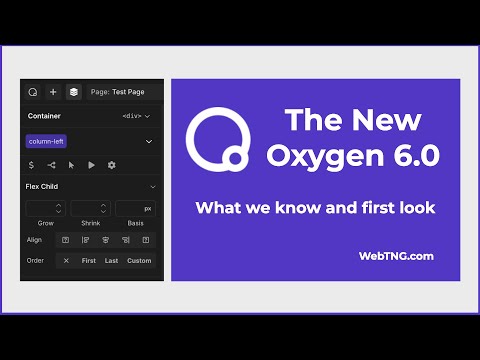 The New Oxygen 6.0: What We Know and First Look