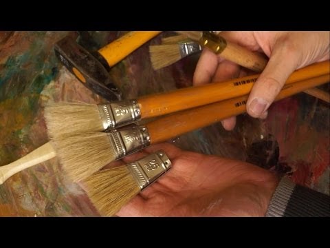 Modernization of the paint brush.