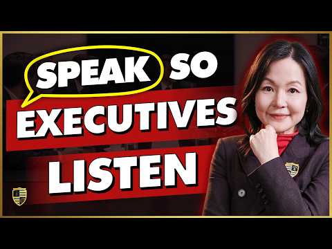 5 Rules for Speaking With Authority So Executives Actually Listen