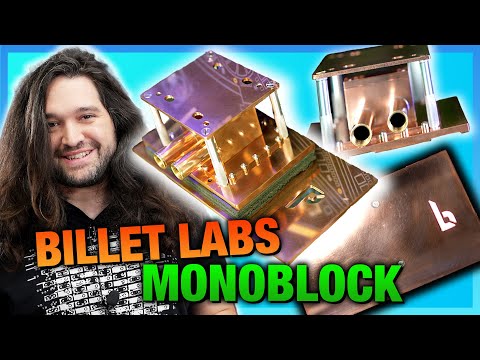 Billet Labs Monoblock Thermals, Pressure, Laser Scans, & Water Cooling Benchmarks