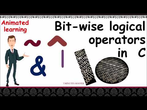Bit - wise Logical Operators in C || AND ,OR, XOR, NOT || 3 minutes master || Neverquit