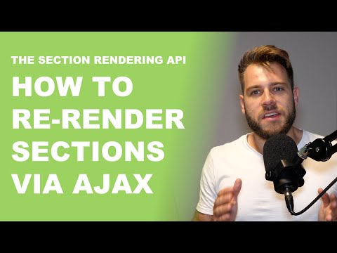 Section Rendering API & Bundled Section Rendering - How to Render Sections Asynchronously in Shopify