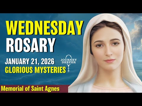 Wednesday Rosary ❤️ Glorious Mysteries of the Rosary ❤️ January 21, 2026 VIRTUAL ROSARY