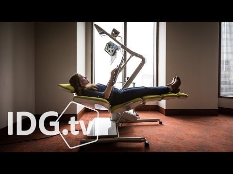 Hands-on and feet-up with Altwork, the desk that lets you lie down