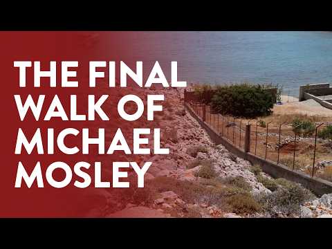 Dr Michael Mosley's final walk before death on Greek island