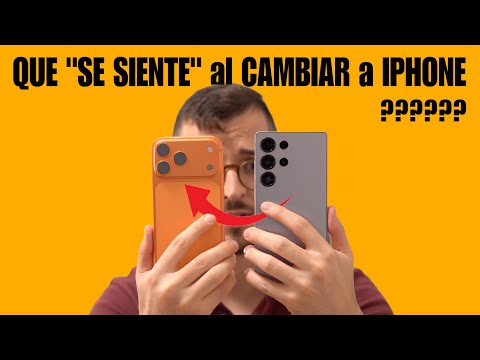 ¿Que SE SIENTE al CAMBIARSE a un iPhone? 