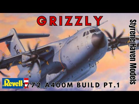 Build! Pt.1 | 1/72 Revell A400M Grizzly / Atlas Plastic Model | Building The Biggest Kit I Have!