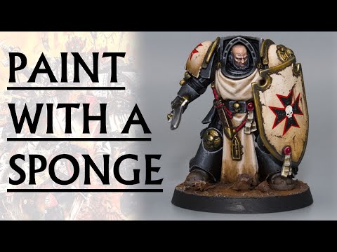 HOW TO PAINT BLACK TEMPLARS I HOW TO PAINT BLACK I SPACE MARINES I WARHAMMER40k I ARMY PAINTING
