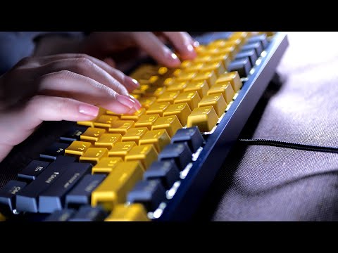 ASMR 10 Lubed Keyboards with Fast Typing for Studying, Works, Relaxing๐(Custom Keyboards, 4K)