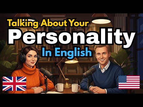 How to talk about your personality in English | Easy English learning conversation practice