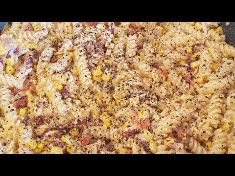 Carbonara pasta-so easy and delicious!!