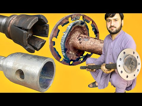 Axle and Hydraulic Cylinder Repair That saved Thousands/ Budget Repair From Scrap 