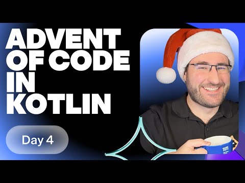 Advent of Code 2024 in Kotlin with Dave Leeds (and Compose Hot Reload!) Day 4.