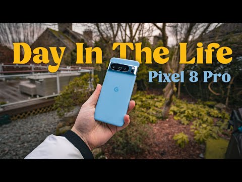 Google Pixel 8 Pro - Real Day In The Life Review (Battery & Camera Test)