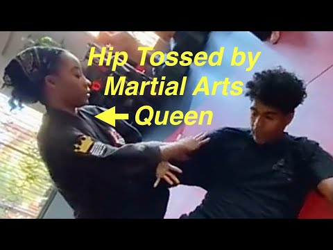 Hip Tossed by Martial Arts Queen Quartay Denaya - Special Guest 🤜🎥☯️ JFH LA Stunt Team