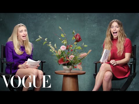 Amanda Seyfried & Sydney Sweeney Ask Rapid-Fire Questions | Off the Cuff | Vogue