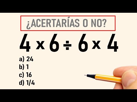 6 BASIC MATH QUESTIONS - LEVEL 1 - Professor Bruno Colmenares