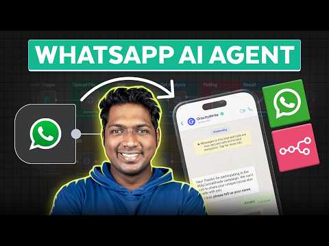 How I Built a WhatsApp AI Agent for My Online Store – Full Tutorial !