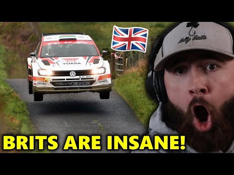 AMERICAN Reacts to INSANE British RALLYING for the FIRST TIME!